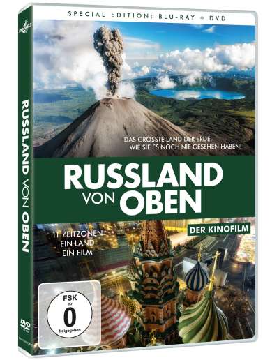 Filmwelt Verleihagentur: Russland von oben Russia From Above - BLU-RAY, DVD